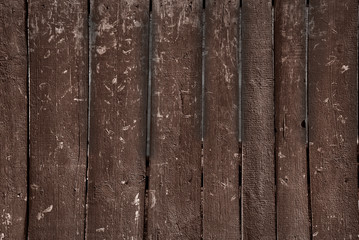 Shabby wooden fence