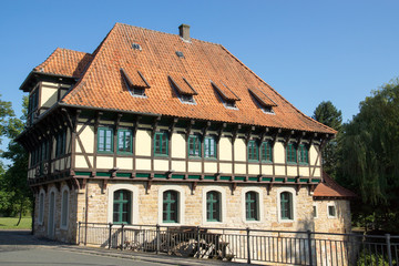 Obraz premium Schlossmühle in Burgsteinfurt, Nordrhein-Westfalen