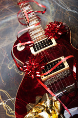 Electric guitar as a present