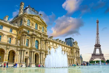 Foto op Canvas Le Louvre, Paris, France © Alexi Tauzin
