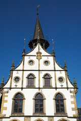Fototapeta na wymiar Rathaus der Stadt Burgsteinfurt in Nordrhein-Westfalen