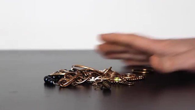 Concept of receiving stolen goods, pawn shop, loan. microcredit
