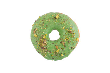 Pistachio green donut