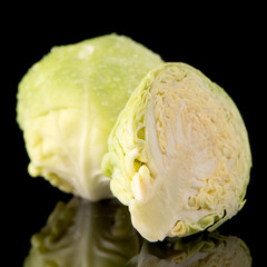 Fototapeta premium Fresh brussels sprouts