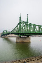 Fototapeta na wymiar Liberty Bridge at day in Budapest