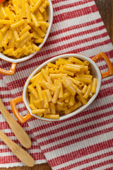 Macaroni and Cheese. Selective focus.