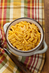 Macaroni and Cheese. Selective focus.