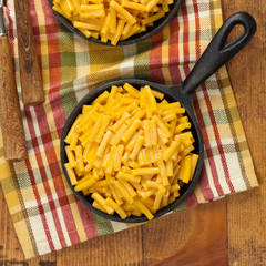 Macaroni and Cheese. Selective focus.