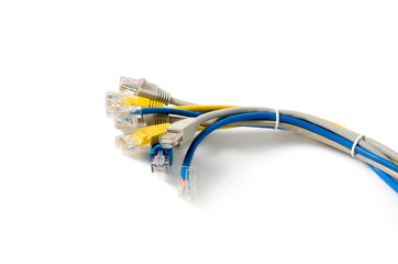 LAN Network cable with RJ-45 connector