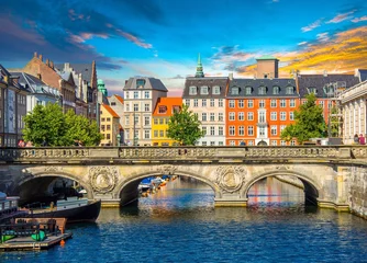 Selbstklebende Fototapete Skandinavien Kopenhagen, Dänemark