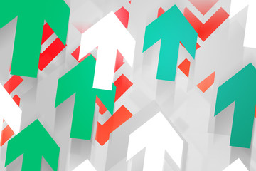 Fototapeta premium Arrows Abstract Background