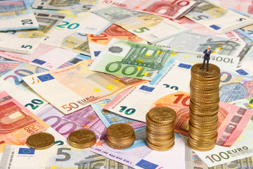 Exponentieller Wachstum mit Münzen