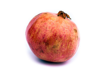 Fototapeta na wymiar Pomegranate isolated on white background