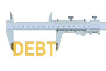 Debt concept