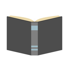 Book isolated, flat style