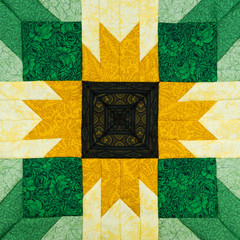Detail of the quilt