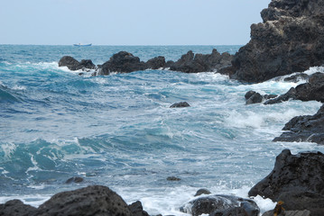 Fototapeta premium The beautiful seaside landscape, Cheju, Korea