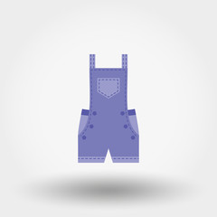 Rompers icon. Flat.