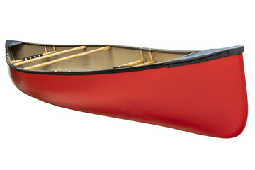 red tandem canoe isolated © MarekPhotoDesign.com