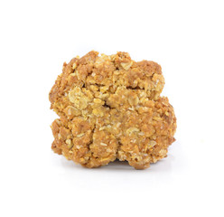 biscuits coconut isolated on white