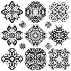 Fototapeta premium Set of mandalas