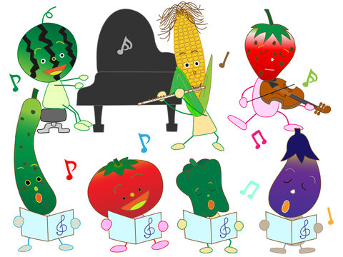 野菜のコンサート