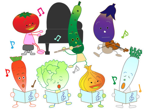 野菜のコンサート