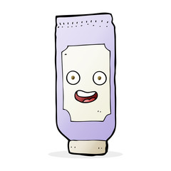cartoon tube of cream