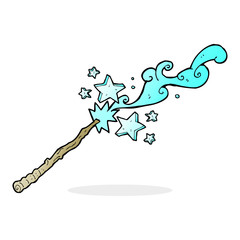 magic wand casting spell