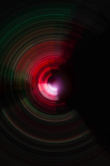 Abstract radial motion blur background