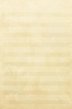 Old music sheet background and texture