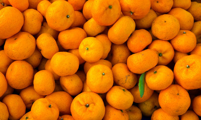 fresh orange in market