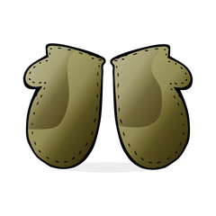 cartoon mittens