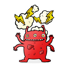 cartoon space alien