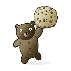 bear with cookie