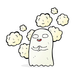 cartoon ghost