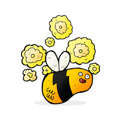cartoon bee