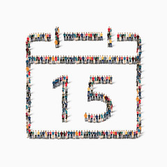  people    calendar date icon holiday