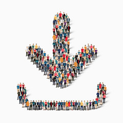 group  people form  download vector