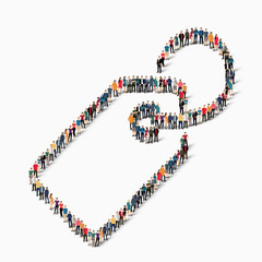 group  people shape   tag