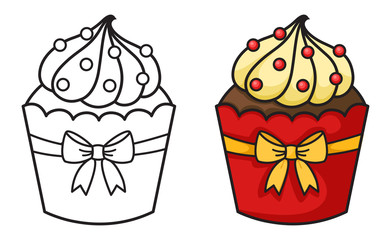 cupcake vector