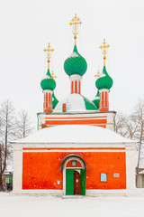 Fototapeta na wymiar Pereslavl-Zalessky Alexander Nevsky Church
