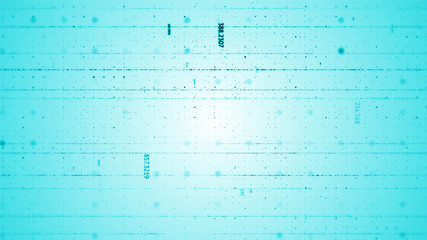 Abstract background made of array of points and digits. Can be used as digital dynamic wallpaper, technology background.

