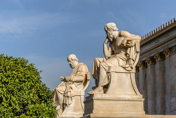 Greek Philosophers Plato and Socrates - 103494246
