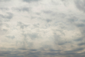 Light leaking from the cloudy sky