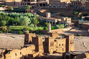 Ait Benhaddou is a fortified city, or ksar, along the former car