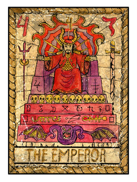 The old tarot card. The Emperor
