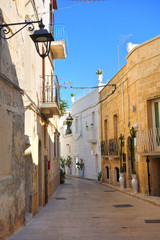 Alleyway. Monopoli. Puglia. Italy. 