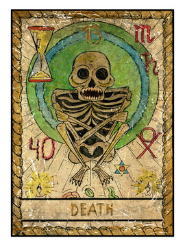 The old tarot card. Death