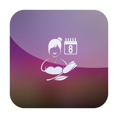 vector icon of International Women's Day